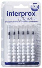 Brosse à dents cylindrique Interprox 6 unités