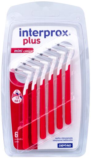 Mini brosse à dents conique 6 unités