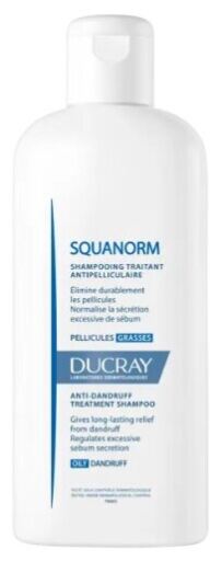 Squanorm Shampoing Antipelliculaire Gras 200 ml