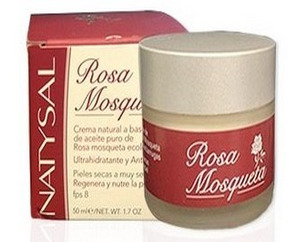 Crème pour le visage à la rose musquée Fp30 écologique