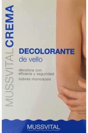 Crème décolorante cheveux Mussvital