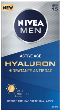 Men Hyaluron crème hydratante anti-âge SPF 15 50 ml