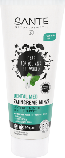 Sante Menthe Dentifrice Sans Fluor 75 ml