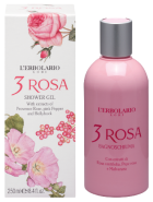 3 Gel de Bain Rose 250 ml