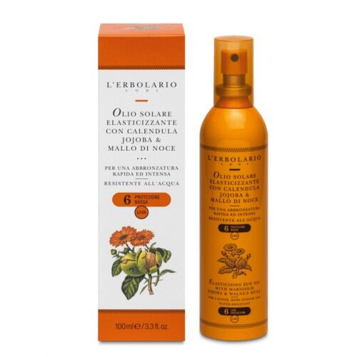 Huile Solaire Calendula et Jojoba SPF 6 100 ml