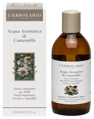 Lotion tonique pour le visage à l&#39;eau aromatique de camomille 200 ml