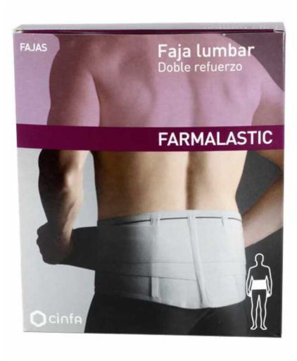 Farmalastictic Ceinture Lombaire D/Renforcement T2 Gris