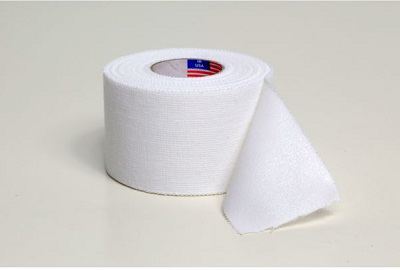 Bande adhésive en coton Bandage 3,8 cm x 10 m Blanc 3 unités