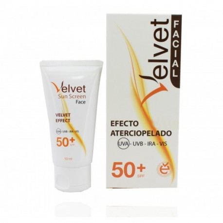 Crème Solaire Velours Visage Spf50+ 50 ml