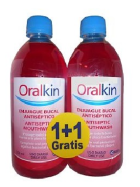 Oralkin rinçage 500 ml Pack 2 x 1