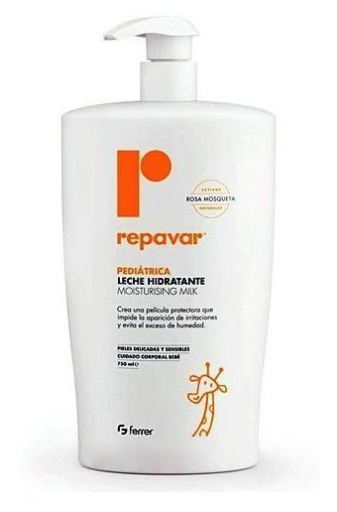 Pédiatrique Repavar Lait Hydratant 750 ml