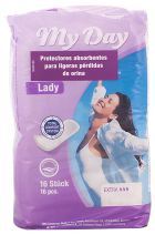 Incontinence Compresses Extra 16 uds