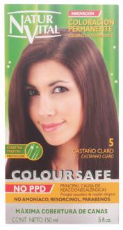 Coloursafe Teinture Permanente 5 Châtain Clair 150 ml