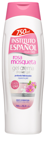 Gel Douche Crème Rose Musquée 750 ml