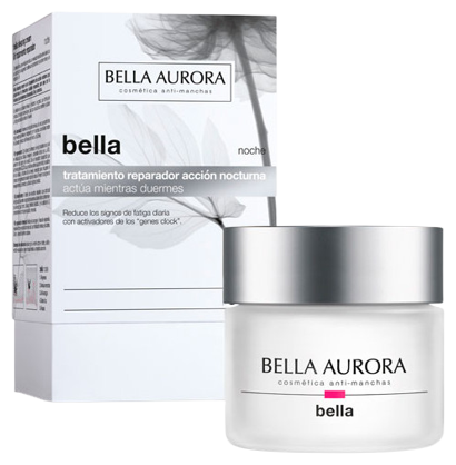 Bella Crème de Nuit Soin de Nuit Réparateur Anti-Taches 50 ml