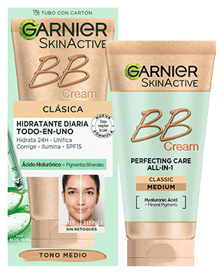 Skin Active Bb Classic Crème Ton Moyen 50 ml