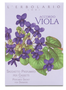 Sac parfumé pour tiroirs Accordo Viola