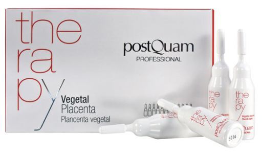 Placenta Végétale Chute de Cheveux Traitement 12x9 ml