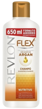 Shampooing Nourrissant Flex à la Kératine et à l'Huile d'Argan 650 ml