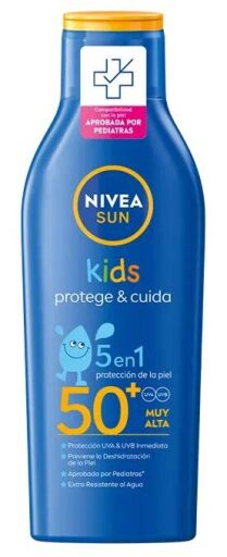 Sun Kids Protect &amp; Care Lait Solaire SPF 50+ 200 ml