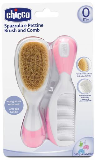 Peigne et brosse à cheveux naturels