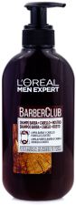 BarberClub Shampooing Barbe, Cheveux et Visage 3en1 200 ml