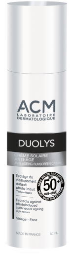 Duolys Crème Solaire Anti-Âge SPF 50+ 50 ml