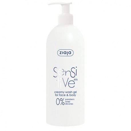 gel nettoyant visage et corps sensible pour peaux sensibles 400 ml