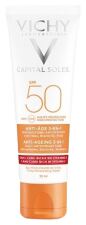 Capital Soleil Photoprotecteur Anti-Âge 3 en 1 SPF 50 50 ml