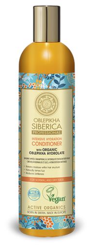 Oblepikha Après-shampoing à l&#39;hydrolat pour cheveux normaux et secs 400 ml