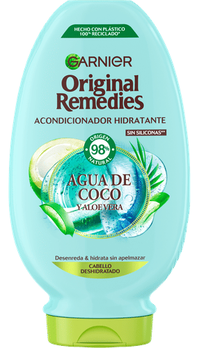 Après-shampooing hydratant à l&#39;eau de coco et à l&#39;aloe vera 250 ml