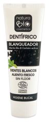 Dentifrice Blanchissant Menthe Bio &amp; Charbon Actif sans fluor 75 ml