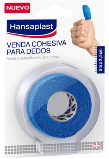 Bandage cohésif pour doigt bleu