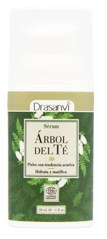 Sérum pour le visage à l'arbre à thé biologique 30 ml