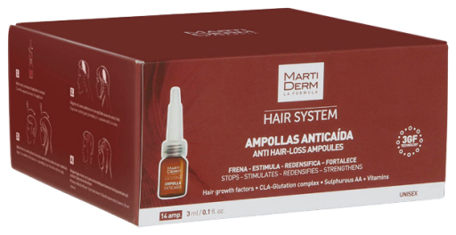 Hair System Ampoules Anti-Chute 14 Unités