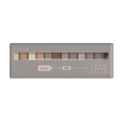 Eyeshadow Dark Nude Make Up Kit