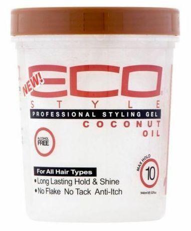 Gel Coiffant à l'Huile de Noix de Coco 473 ml