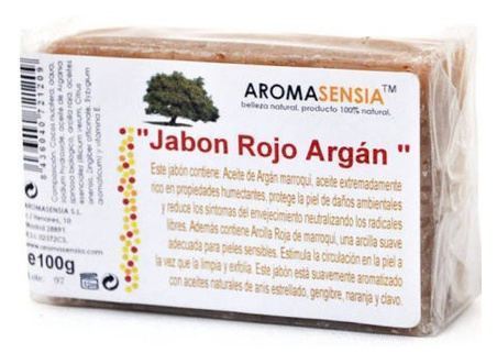 Savon d'argan à l'argile rouge 100 gr