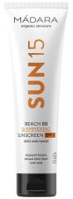 SUN15 Beach BB Crème Solaire Brillante Corps et Mains SPF 15 100 ml