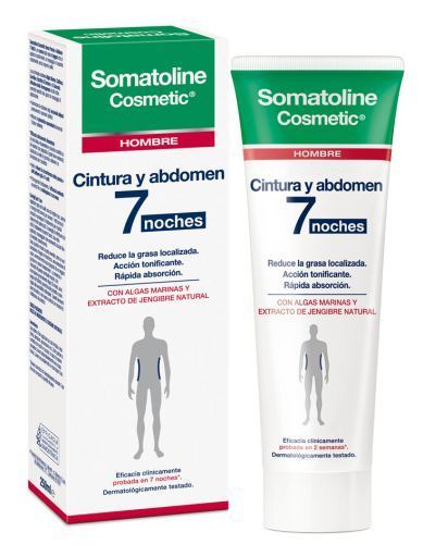 Traitement Réducteur de Taille et d&#39;Abdomen Homme 7 Nuits 250 ml