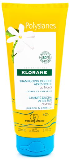 Shampooing douche après soleil Polysianes 200 ml