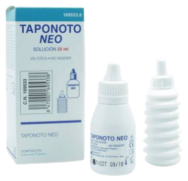 Taponoto Neo Solution nettoyante pour les oreilles 25 ml