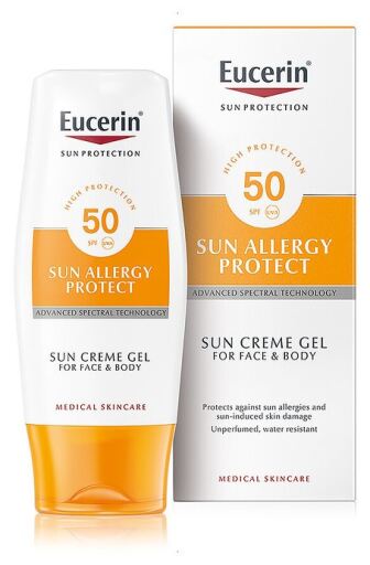 Protection Solaire Crème Protectrice Contre les Allergies Corporelles 150 ml