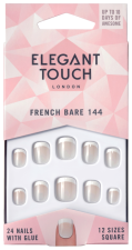 French Bare 144 Faux Ongles 24 pièces