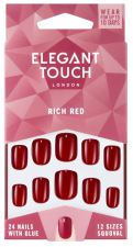 Faux Ongles Rouge Riche 24 pcs