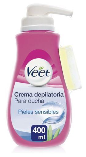 Crème de douche dépilatoire peaux sensibles 400 ml