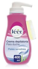 Crème de douche dépilatoire peaux sensibles 400 ml