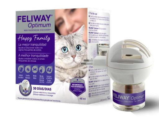 Feliway Optimum Diffuseur + Recharge 48 ml