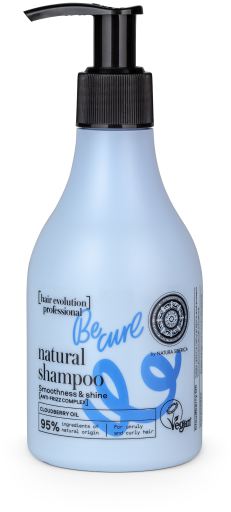 Be Curl Shampoing Naturel Douceur et Brillance 245 ml