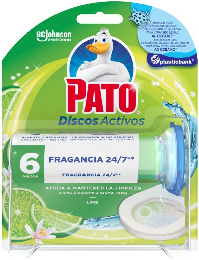 Nettoyants WC Active Discs Lima 6 unités